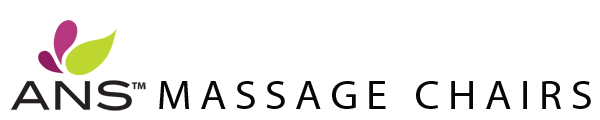 ANS massage chair with logo ANS logo massage chair